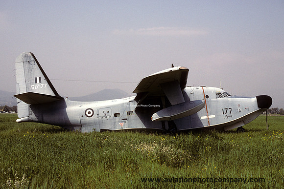 Greek Air Force Grumman HU-16B Albatross 517177 stored at Elefsis (1995)