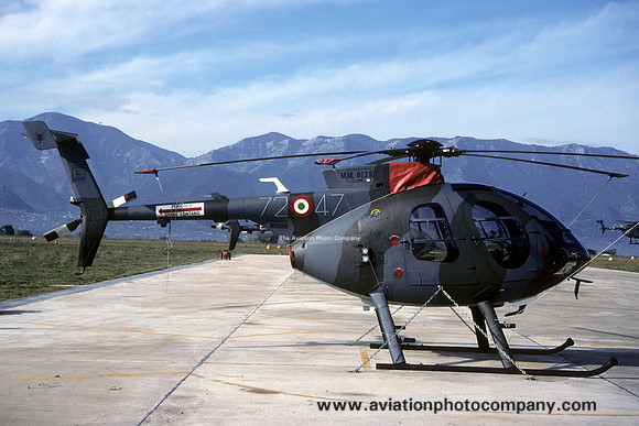 Italian Air Force Hughes-Breda-Nardi NH-369E (NH 500E) MM81310/72-47 (1994)