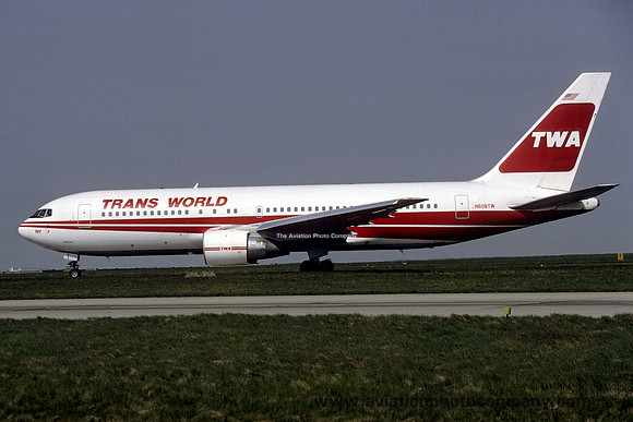 Trans World Airlines Boeing 767-231 N608TW (1988)