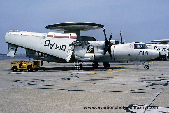 US Navy VAW-120 Grumman E-2C Hawkeye 161224/AD-014 (1993)