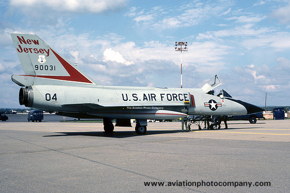 USAF New Jersey ANG 119 FIS Convair F-106A Delta Dart 59-0031/04 (1980)
