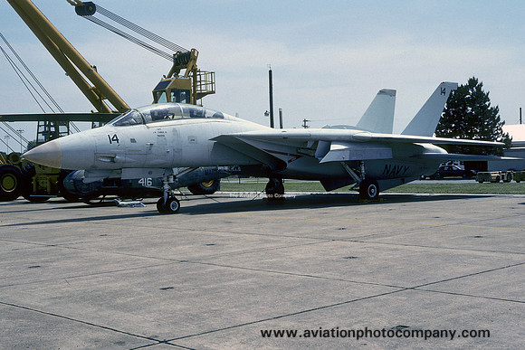 US Navy Grumman YF-14A Tomcat 157983 at NATTC Memphis (1993)