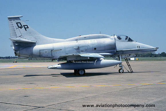 US Marines VMA-124 Douglas A-4M Skyhawk 158160/QP-YX (1993)