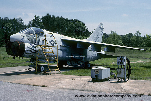 US Navy NATTC Memphis LTV A-7E Corsair 158026/304 (1993)