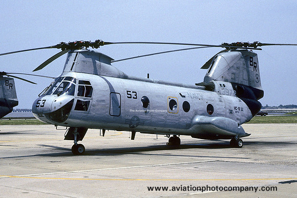 US Navy HC-8 Vertol CH-46D Sea Knight 153972/BR-53 (1993)