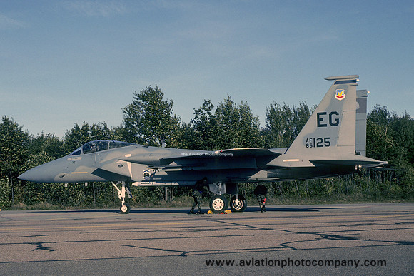 USAF 33 FW 58 FS McDonnell Douglas F-15C Eagle 85-0125/EG (1993)