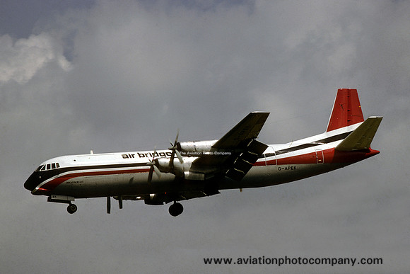 Air Bridge Carriers Vickers 953C Merchantman G-APEK (1988)