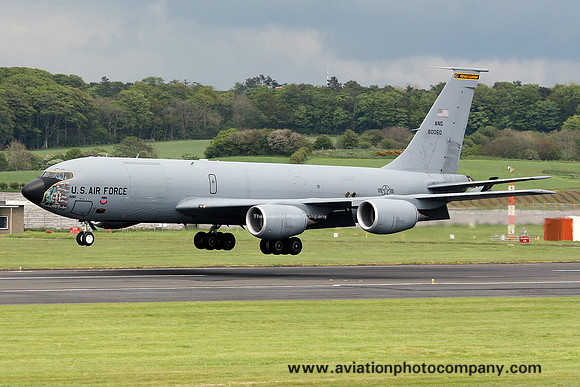 USAF Pennsylvania ANG 147 ARS Boeing KC-135T Stratotanker 58-0060 at Prestwick (2009)