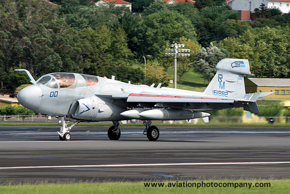 US Marines VMAQ-4 Grumman EA-6B Prowler 161882/RM-00 at Lajes (2009)