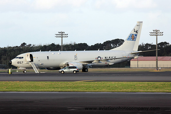 US Navy VP-26 Boeing P-8A Poseidon 168857/LK at Lajes (2019)