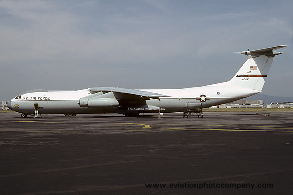 USAF 60 AW Lockheed C-141B Starlifter 64-0643 (1993)