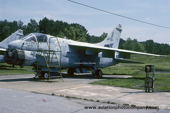 US Navy NATTC Memphis LTV A-7E Corsair 159971/404 (1993)