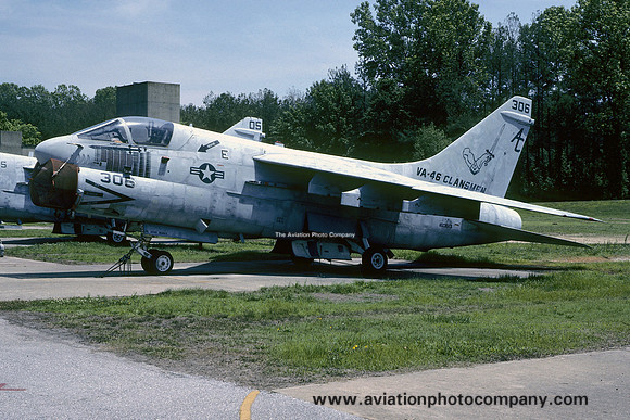 US Navy NATTC Memphis LTV A-7E Corsair 160613/306 (1993)