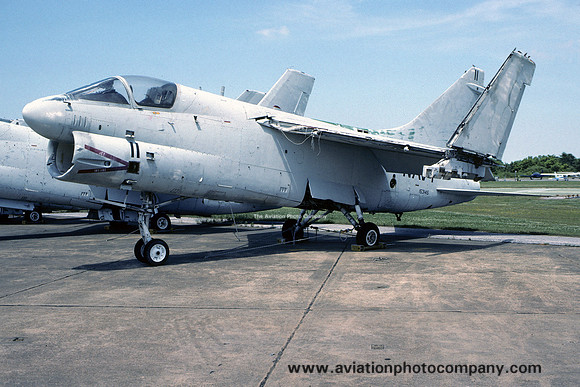 US Navy NATTC Memphis LTV A-7A Corsair 153145/11 (1993)