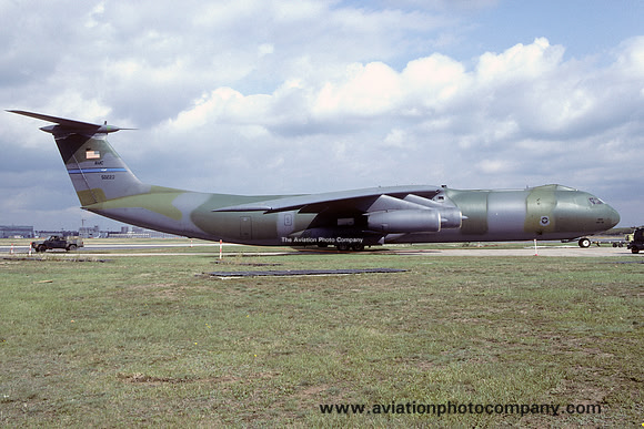 USFA 437 AW Lockheed C-141B Starlifter 65-0220 at Rhein Main AB (1993)