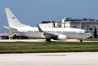USAF DC ANG 201 AS Boeing C-40C Clipper 02-0202 at Malta Luqa IAP (2012)