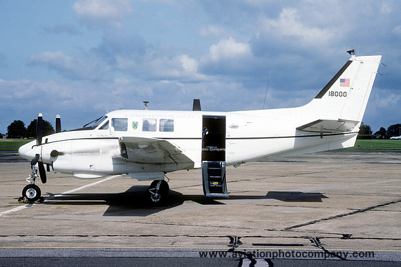 US Army 56 Avn Beech U-21A Ute 66-18000 (1992)