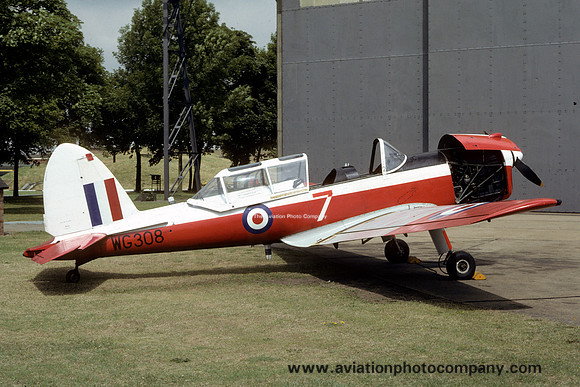 RAF 7 AEF DHC-1 Chipmunk T.10 WG308 (1979)