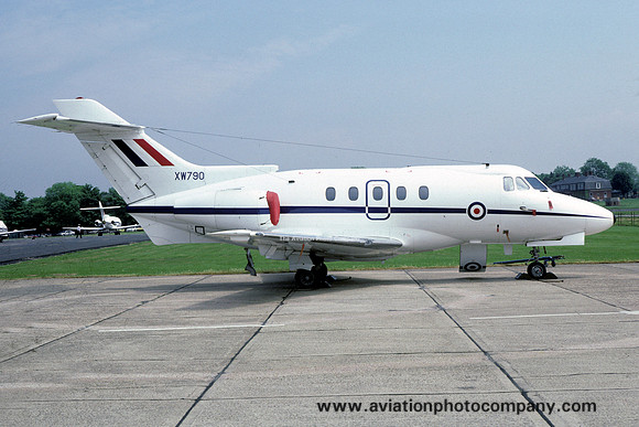 RAF 32 Squadron Hawker Siddeley HS.125 CC.1 XW790 (1985)