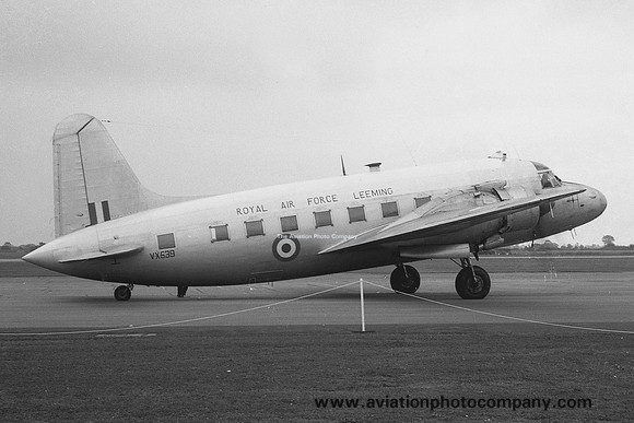 RAF Leeming Base Flight Vickers Valetta C.2 VX539 (1958)