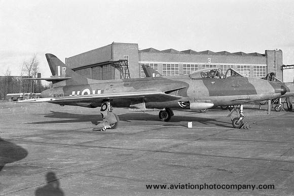 RAF 19 Squadron Hawker Hunter F.6 XE590/R