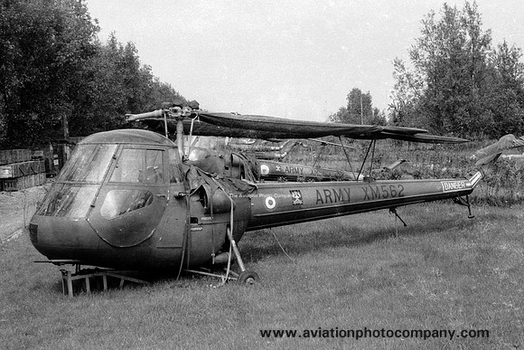 Army Air Corps Saro Skeeter AOP.12 XM562 at Gouda
