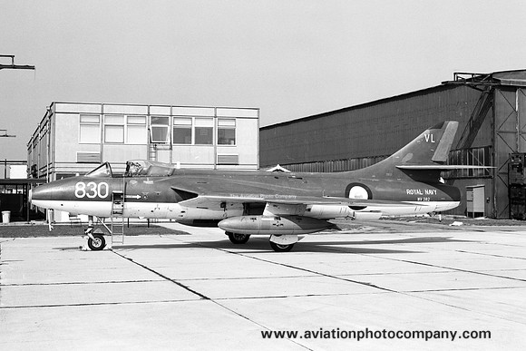 Royal Navy FRADU Hawker Hunter GA.11 WV382/VL830 (1973)