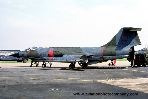 Canadian Armed Forces 1 CAG Canadair CF-104 Starfighter 104756 (1982)