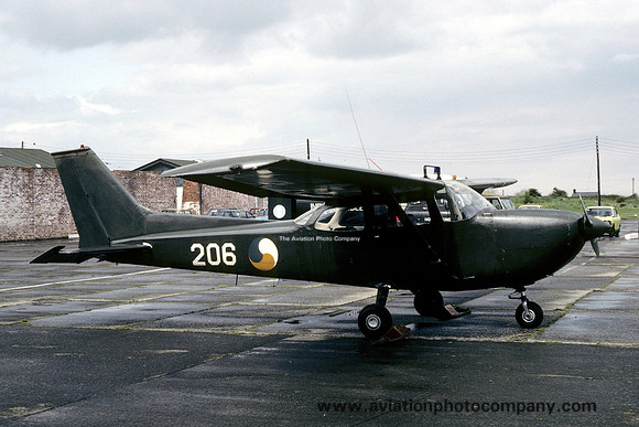 Irish Air Corps Reims/Cessna FR172H Rocket 206 (1982)