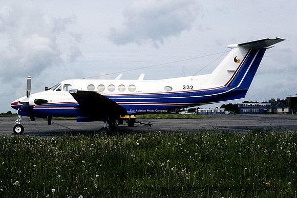 Irish Air Corps Beech 200 King Air 232 (1982)