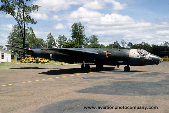 RAAF English Electric Canberra B.20 A84-248 stored at Amberley (1982)