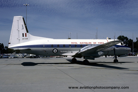 RAAF 34 Squadron Hawker Siddeley HS.748 A10-596 (1981)