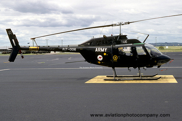 Australian Army Bell-CAC CA-32 Kiowa A17-006 (1982)