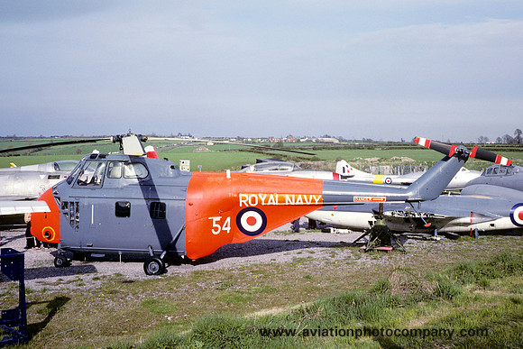 Royal Navy Westland Whirlwind HAS.7 XG592 at Rhoose (1979)