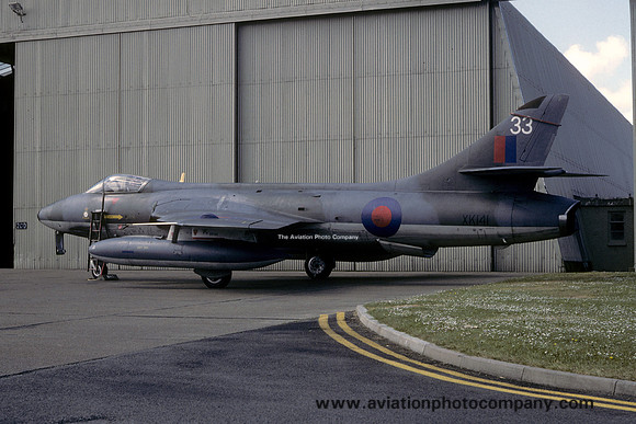 RAF 1 TWU Hawker Hunter F.6 XK141/33 (1980)