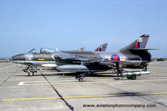 RAF 1 TWU 79 Squadron Hawker Hunter F.6A XF382/15 (1984)