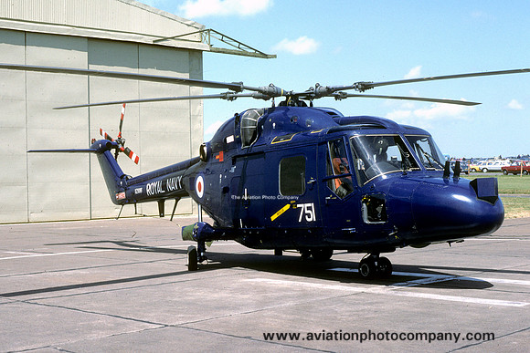 Royal Navy 702 Squadron Westland Lynx HAS.2 XZ696/751 (1980)