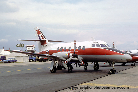 RAF 6 FTS Scottish Aviation Jetstream T.1 XX498/F (1980)