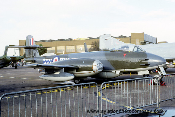 RAF 1 TWU Gloster Meteor F.8 VZ467/01 (1981)