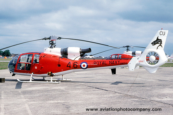 Royal Navy 705 Squadron Westland Gazelle HT.2 XW854/CU46 (1980)