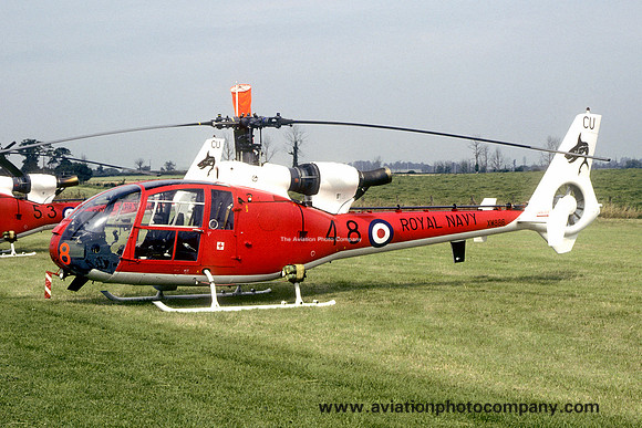 Royal Navy 705 Squadron Westland Gazelle HT.2 XW886/CU48 (1980)