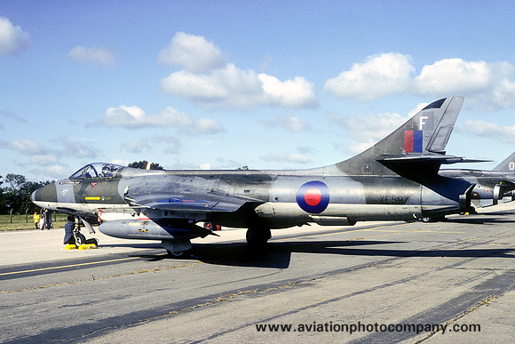 RAF 2 TWU Hawker Hunter FGA.9 XE597/F (1980)