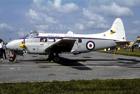 Royal Navy 781 Squadron De Havilland Sea Devon C.20 XJ350 (1980)