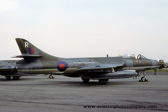 RAF 2 TWU Hawker Hunter FGA.9 XE552/R (1980)