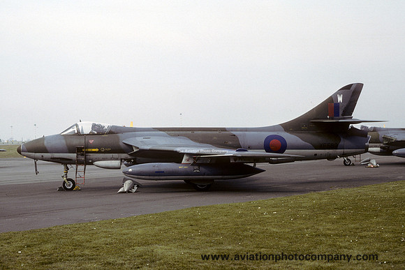 RAF 2 TWU Hawker Hunter FGA.9 XE582/W (1980)