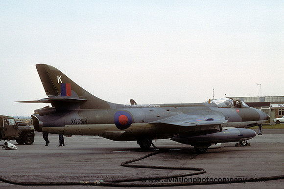 RAF 2 TWU Hawker Hunter FGA.9 XG254/K (1980)