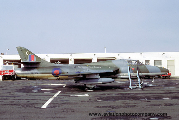 RAF 2 TWU Hawker Hunter T.7 XF310/01 (1980)