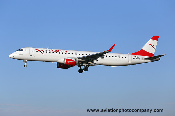 Austrian Airlines Embraer ERJ-195LR OE-LWD (2020)