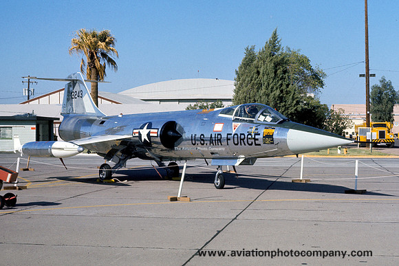 USAF 58 TFTW Lockheed F-104G Starfighter 63-13243 (1975)