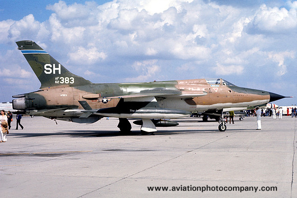 USAF AFRes 465 TFS Republic F-105D Thunderchief 62-4383/SH (1975)